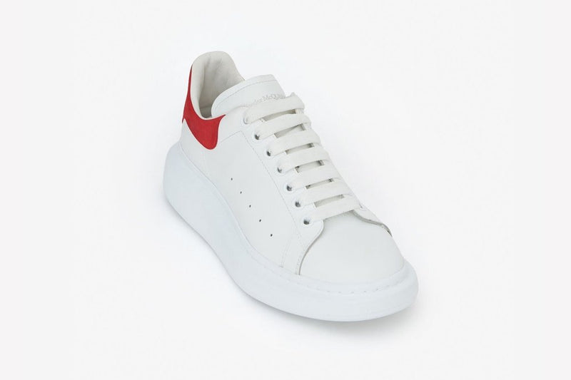 Alexander McQueen Sneakers Shoes Oversized Runner Red White EU 41.5 / 8.5us  | eBay